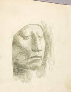 Indian av Solon H. Borglum