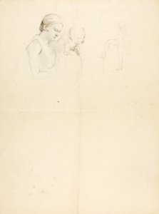 Kvinna och hund av Solon H. Borglum