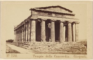Concord-templet. Girgenti.