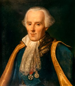 Porträtt av Pierre Simon, markis de Laplace (1745-1827) (målning) av Sophie Feytaud