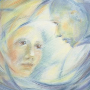 Encounter, 2002 (pastell på papper)