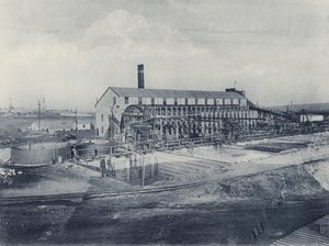 City and Suburban Gold Mining Company, New Battery and Cyanide Works (s/v foto) av South African Photographer