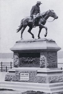 Dick King Memorial, Durban (s/v foto) av South African Photographer