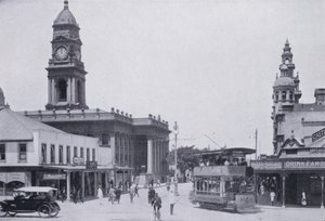 Gardiner Street, Durban (s/v foto) av South African Photographer