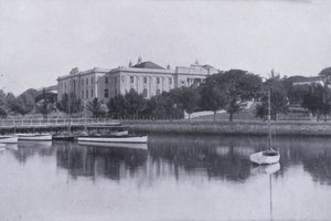 Law Courts, Esplanade, Durban (s/v foto) av South African Photographer