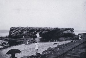 The Cave Rock, Durban (s/v foto) av South African Photographer