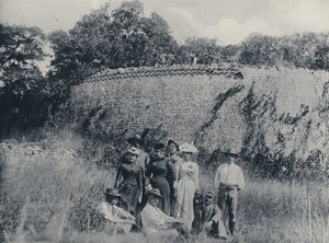 Zimbabwe ruiner (s/v foto) av South African Photographer