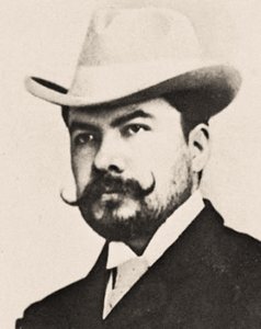 Porträtt av Rubén Darío