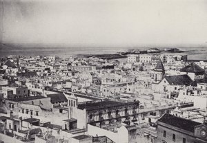 Cadiz: Allmän utsikt från Tower of Tavira (s/v foto) av Spanish Photographer