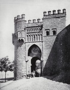 Puerta Del Sol, Toledo (svartvitt foto) av Spanish Photographer