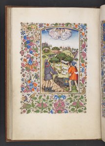 Lägg till MS 50004 f.32v Annunciation to the Shepherds, från en 