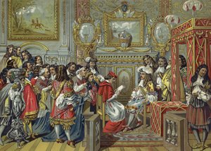 Ludvig XIV:s kabinett av Frankrike av Spanish School