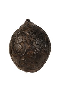 Snidade kokosnötsparkar, spansk kolonial, ca 1800 (kokosnöt) av Spanish School