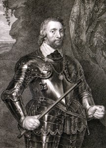 Don Alonso Perez de Guzman den gode (gravyr) av Spanish School