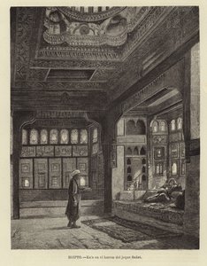 Egypten - Sheikh Sadats harem av Spanish School