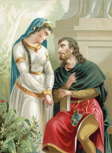 Eloise och Abelard av Spanish School