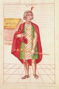 Illustration från "Historia och kungliga släktforskning av Inka-kungarna av Peru, deras gärningar, seder, kostymer och regeringssätt", känd som Codice Murua av Spanish School