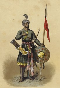 Indisk krigare, 1400-talet av Spanish School