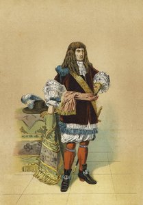 Ludvig XIV, kung av Frankrike, 1680 av Spanish School