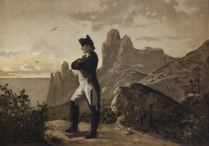 Napoleon i exil på St Helena, 1815-1821 av Spanish School