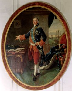 Porträtt av Caballero Teodoro de Croix (1730-92) Vicekung i Peru och Chile av Spanish School