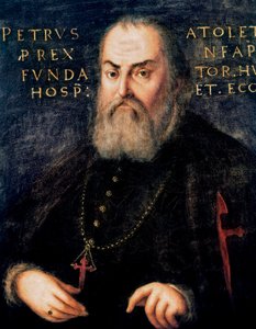 Porträtt av Don Pedro Alvarez De Toledo, vicekung i Neapel av Spanish School