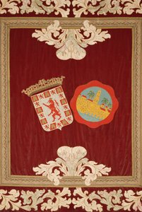 Tapestry from the Hall of the Mosaics in the Alcazar of the Christian Kings  av Spanish School