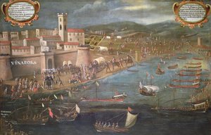 The Expulsion of the Moors (olja på duk) av Spanish School