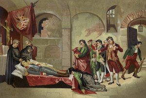 Hjältarna den 2 maj 1808 av Spanish School