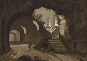 Underjordiska korridorer av Colosseum, Rom av Spanish School