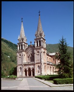 Utsikt över basilikan av Spanish School