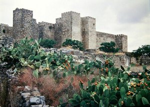 Utsikt över slottet av Spanish School
