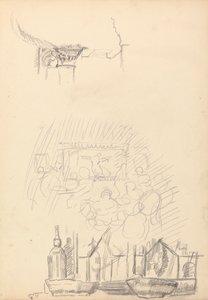 Cave of the Golden Calf: Skisser av en scen och bar av Spencer Frederick Gore