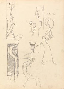 Gyllene kalvens grotta: Studie av geometriska figurer av Spencer Frederick Gore