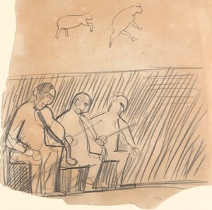 Gyllene kalvens grotta: Studie av musiker och djur av Spencer Frederick Gore