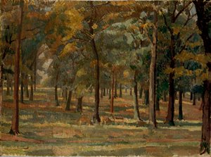 Richmond Park, 1914 av Spencer Gore