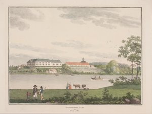 Augustenborgs slott på ön Als av Søren L. Lange