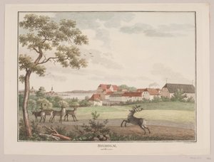 Bygholm vid Horsens av Søren L. Lange