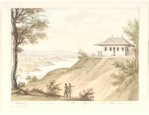 Schweizerhuset vid Jægerspris av Søren L. Lange