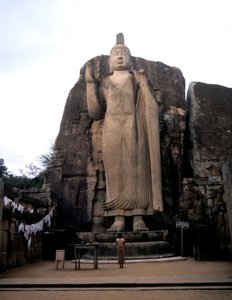 Avukanas stora Buddha. Sri Lanka. 400-talet. av Sri Lankan School