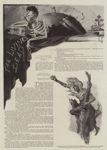 Illustration för The Living Dead, av Outram Tristram