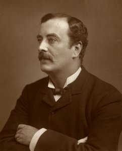JH Barnes, brittisk skådespelare, 1883 av St James