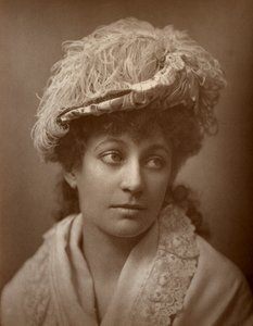 Lucy Buckstone, brittisk skådespelerska, 1884.