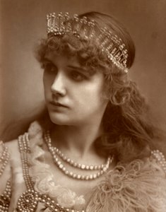 Marion Hood, brittisk sopranopera och musikteatersångerska, 1884.