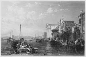 Venedig, från bilden i Vernon Gallery