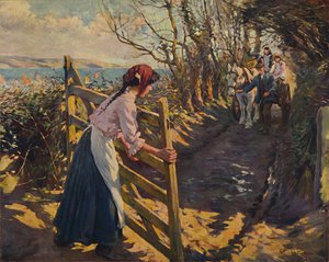Februari solsken, 1909.