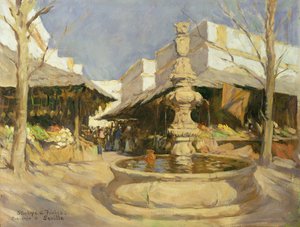En souvenir från Sevilla av Stanhope Alexander Forbes