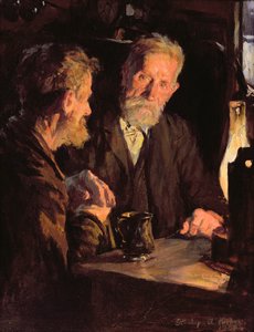 Old Cronies (olja på duk)