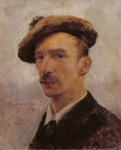 Självporträtt av Stanhope Alexander Forbes