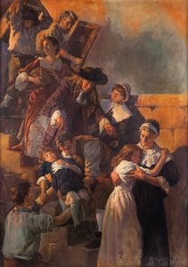 Den stora branden i London, 1666, 1898.